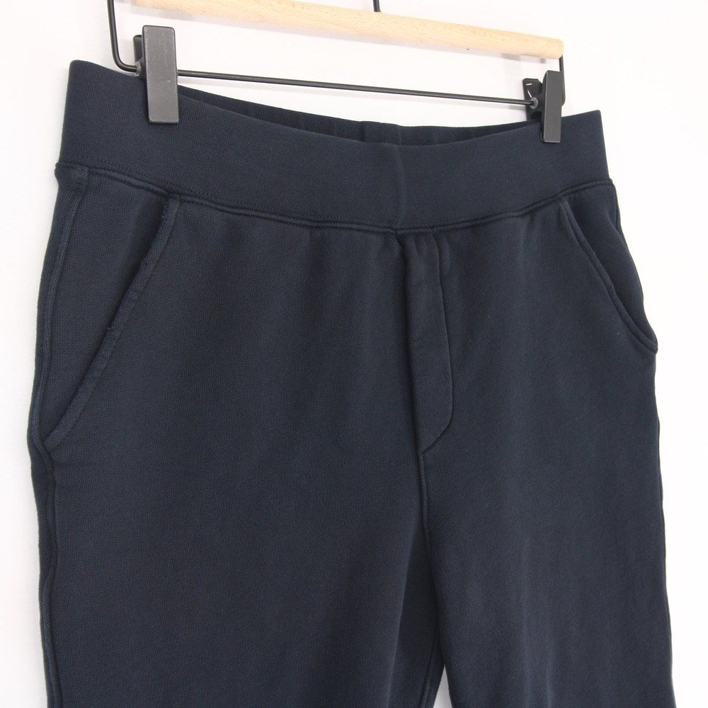 Frank and Eileen Christine Sweatpants Womens M Navy Blue Tee Lab Terry Tulip Hem - Picture 3 of 11